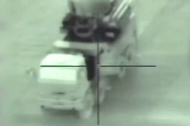 Израильские военные показали видео удара по комплексу «Панцирь-С1» в Сирии